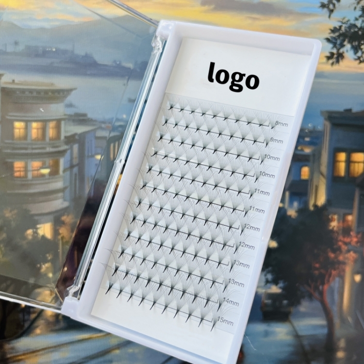 Pointy base lashes 3D 4D 5D 6D premade fans lashes pointy base pre made volume