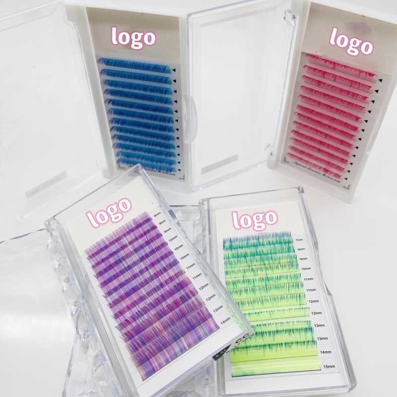 Colored Eyelash Extension (1)