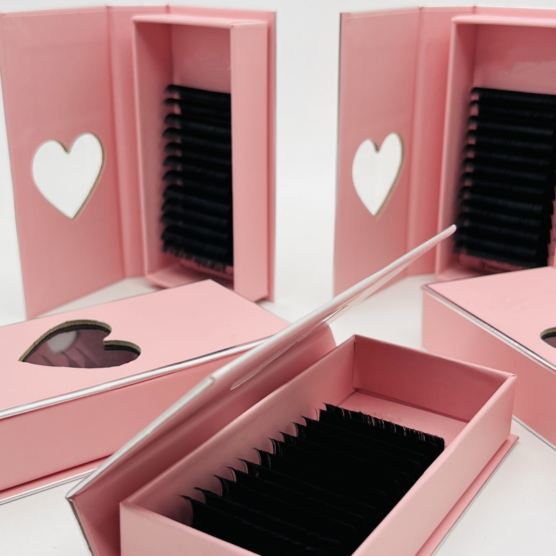 Professional volume Eyelashes Extensions Individual Luxury D Curl 0.05 0.07 Mink