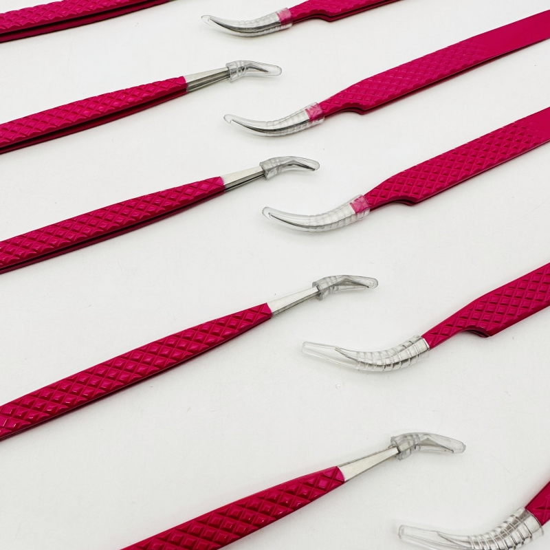 Volume Lash Tweezers Set Stainless Steel Lash Tweezers for Lash Extension