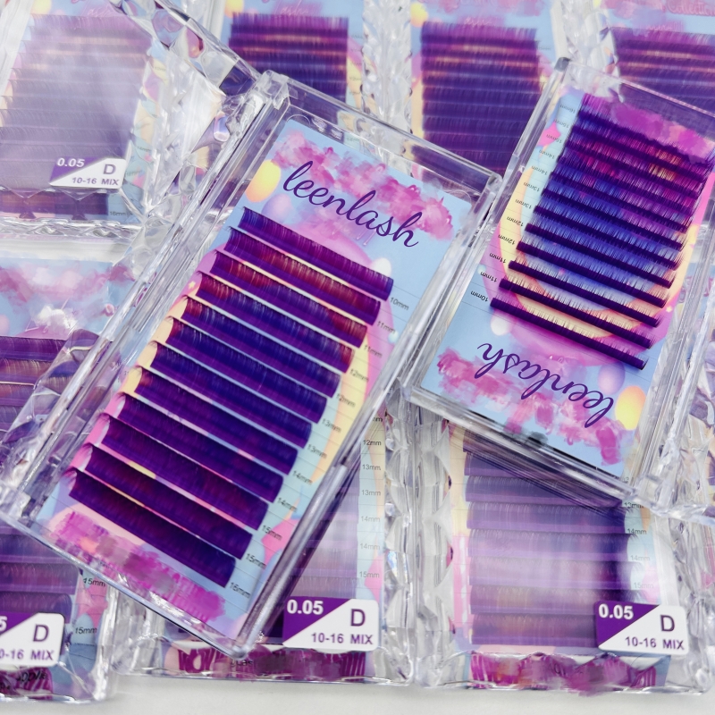 Lash Extension Supplies 0.03 0.05 Individual Color Cashmere Lash Extensions