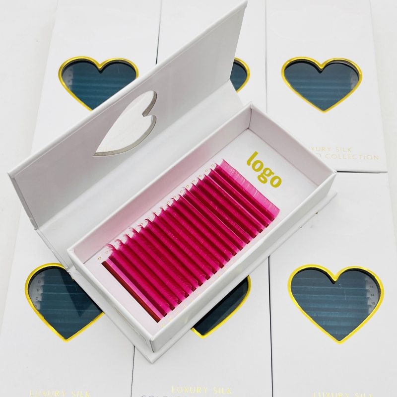 Eyelash Extensions Color Lash Extensions Supplies Colorful Lash Trays
