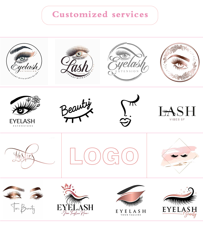 Individual YY Eyelash Y Lash Extensions Soft Custom logo