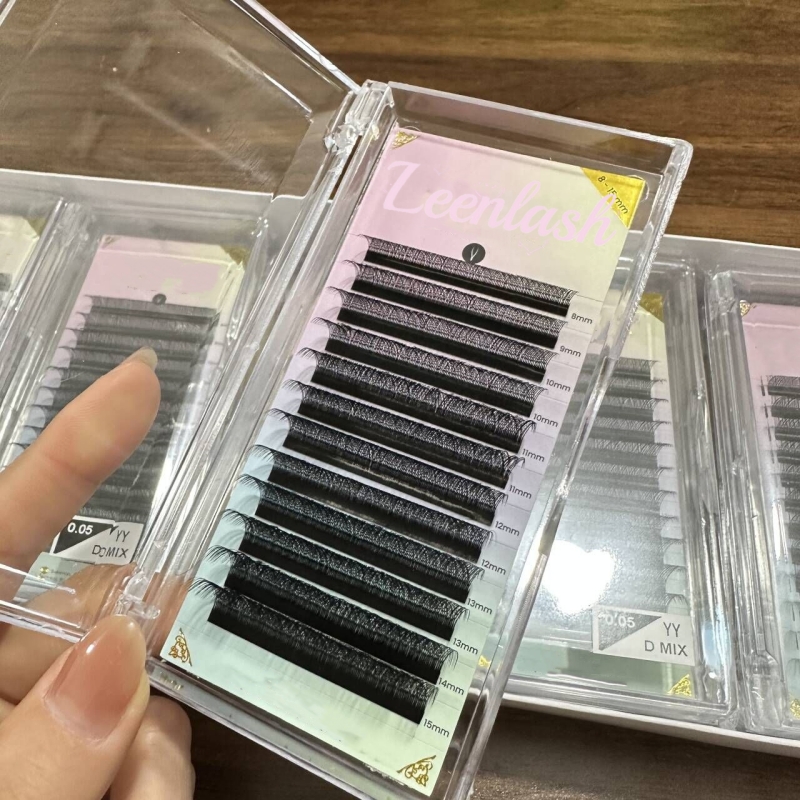 Natural Soft Black Handmade YY Classic Eyelash Extension