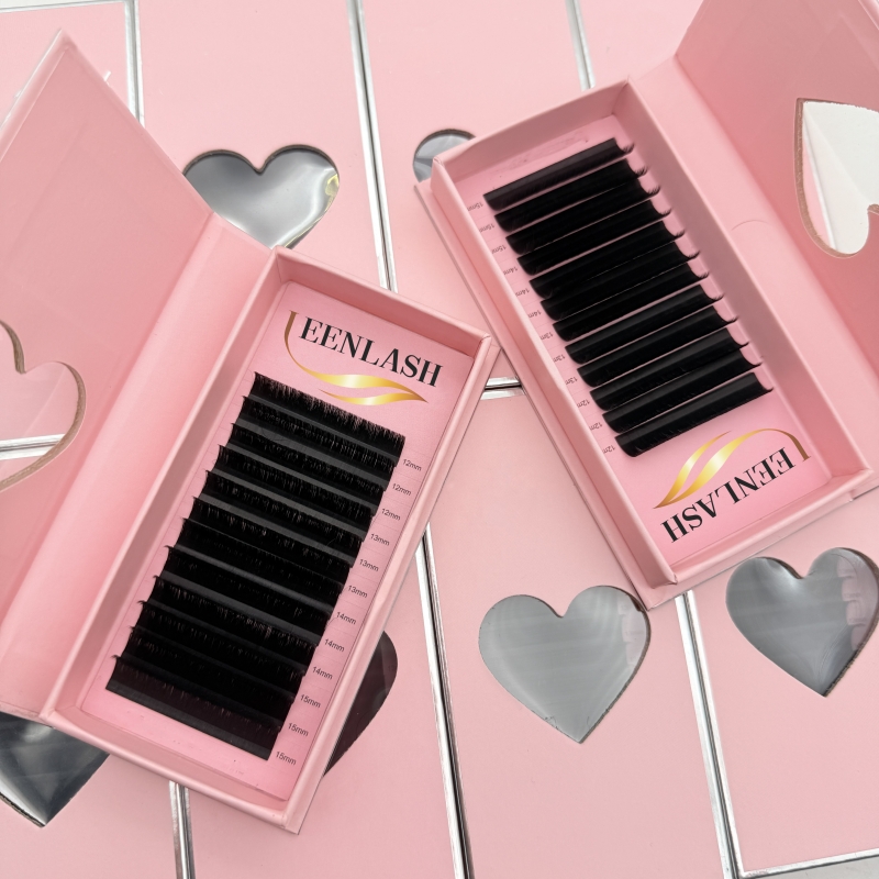 Cashmere Lash Trays Custom logo Black Soft Lash Extension