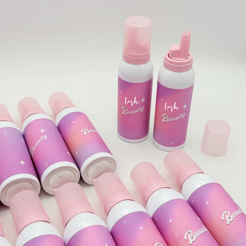 Pink White Wholesale Whipped Lash Shampoo