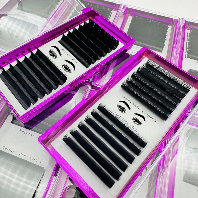 Wholesale Cashmere Volume Lash Trays Easy Fan Cashmere Lash Extensions