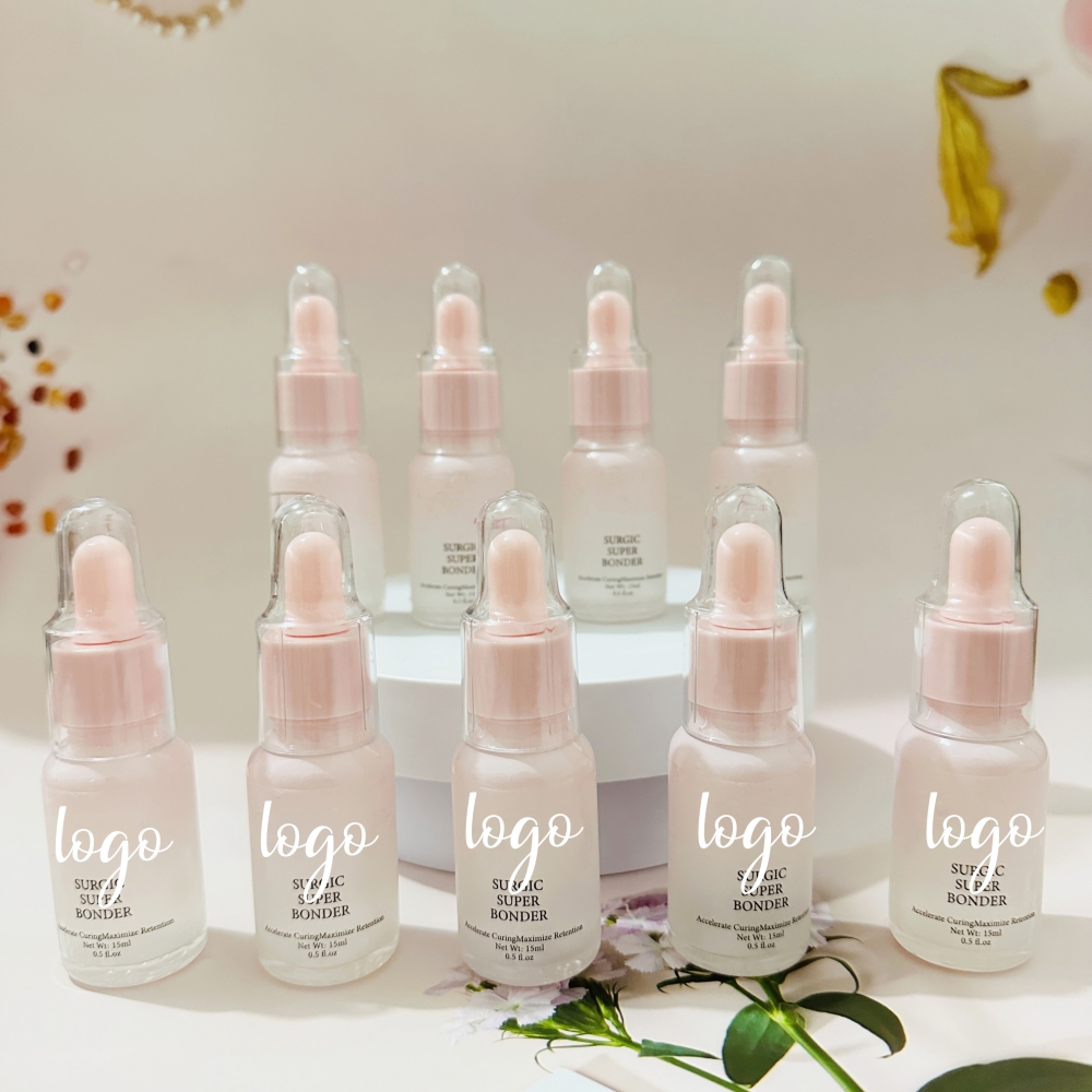 Adhesive Fast Dry Waterproof Eyelash Extension Glue Lash Bonder
